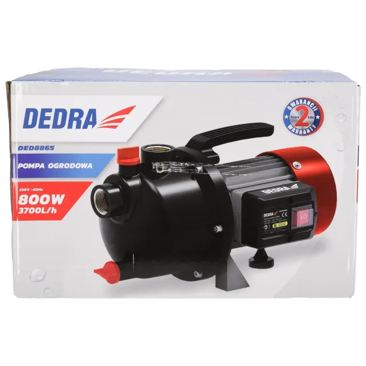 Baštenska pumpa za vodu 800W DEDRA DED8865