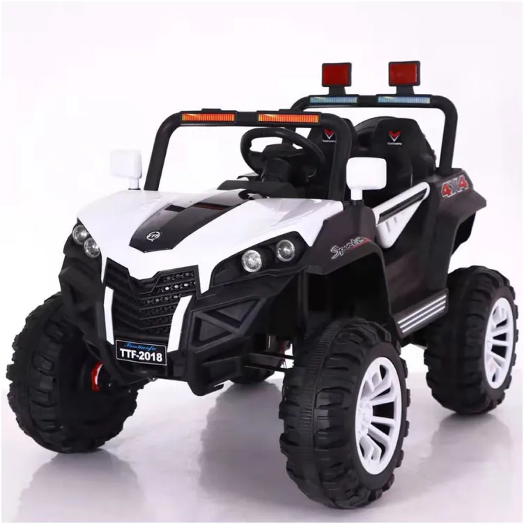 Džip terenac 4X4 - Beli - Auto na akumulator za decu
