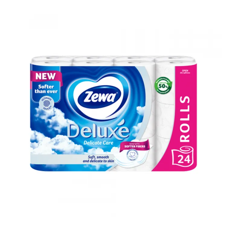 Toalet papir ZEWA delux 3sl.1/24