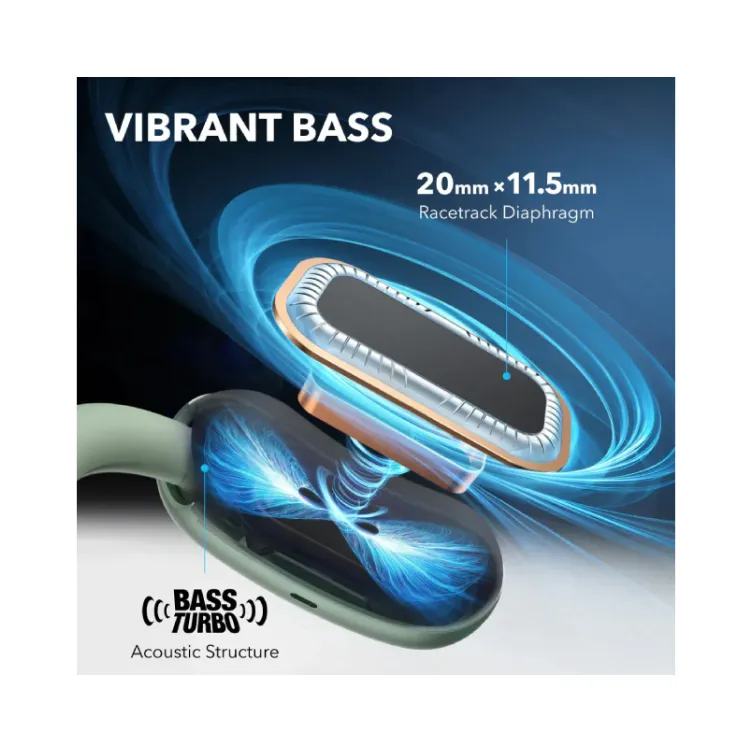 Soundcore AeroFit 2 BT bubice sa mikrofonom plave