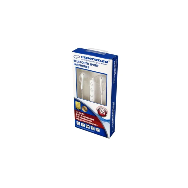 ESPERANZA EH187W SLUŠALICA BLEUTOOTH STEREO BELE