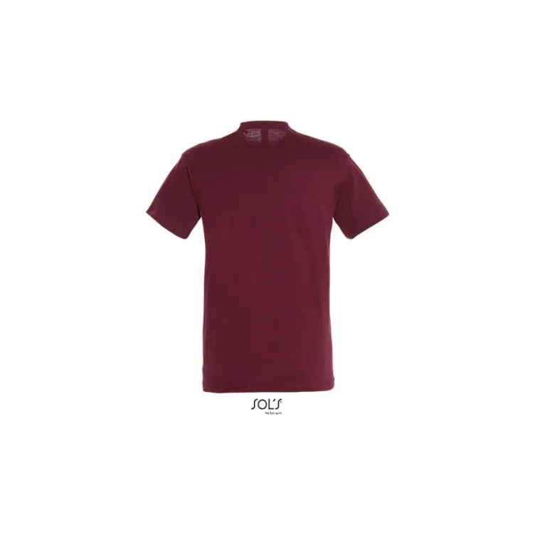 REGENT unisex majica sa kratkim rukavima - bordo, M