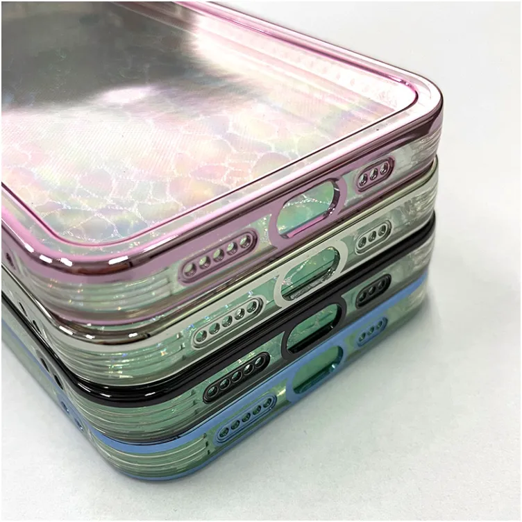 Maska Flash Drill za iPhone 12 srebrna