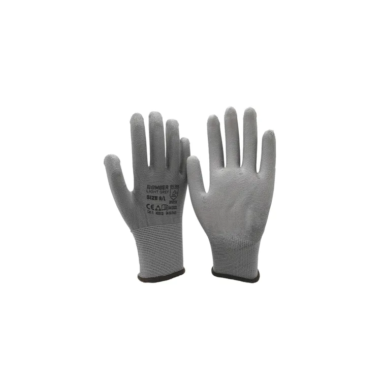 Rukavice Bomber Light Grey 9