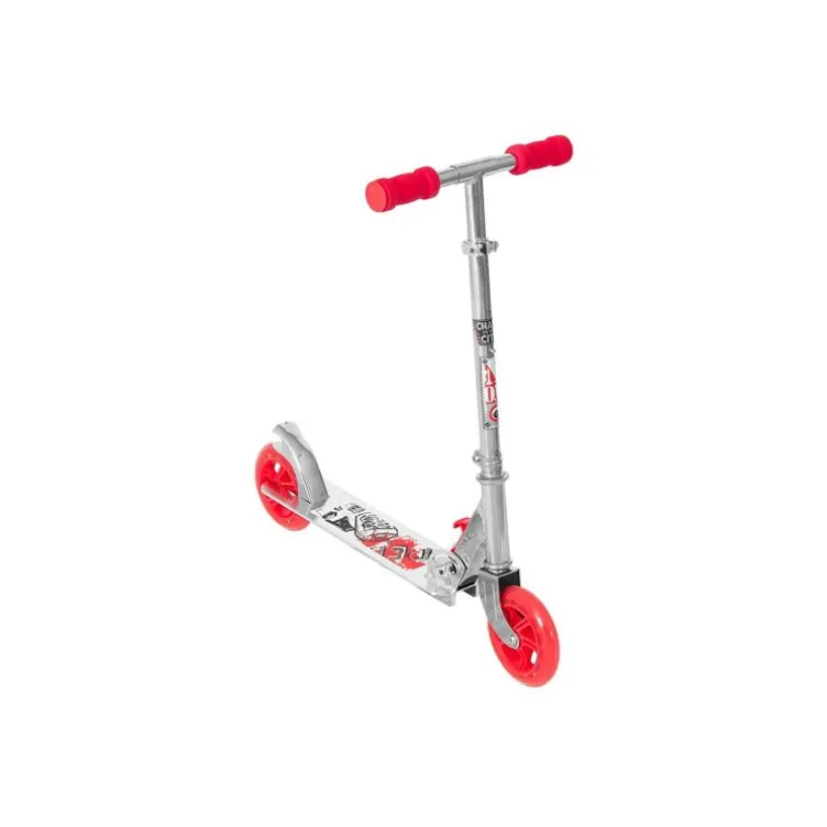 Trotinet aluminijum pw-704 crveno beli veći abec5