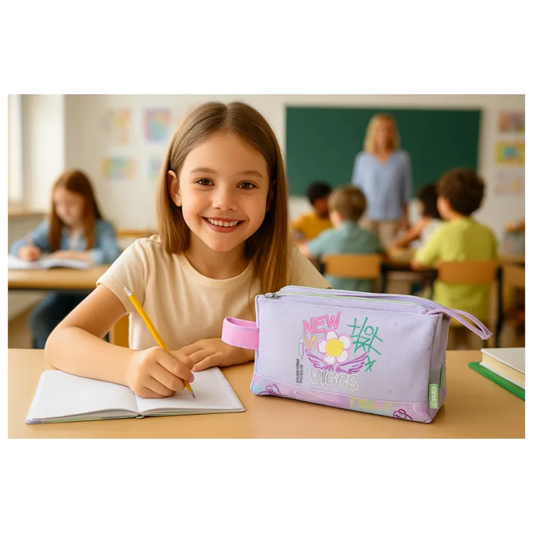 ENSO NEW VIBES prazna pernica sa 3 pregrade