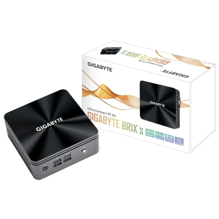 GB-BRI5H-10210(E) BRIX Mini PC Intel i5-10210U 1.6 GHz(4.20 GHz)