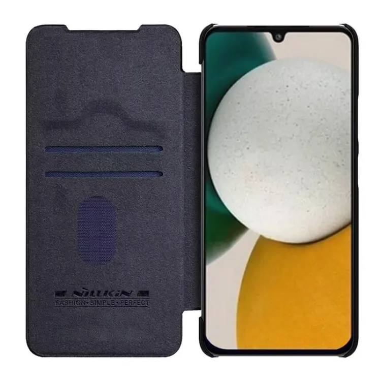 Maska na preklop Nillkin Qin Pro za Samsung A14 4G/ A145R/ A14 5G/ A146B crna