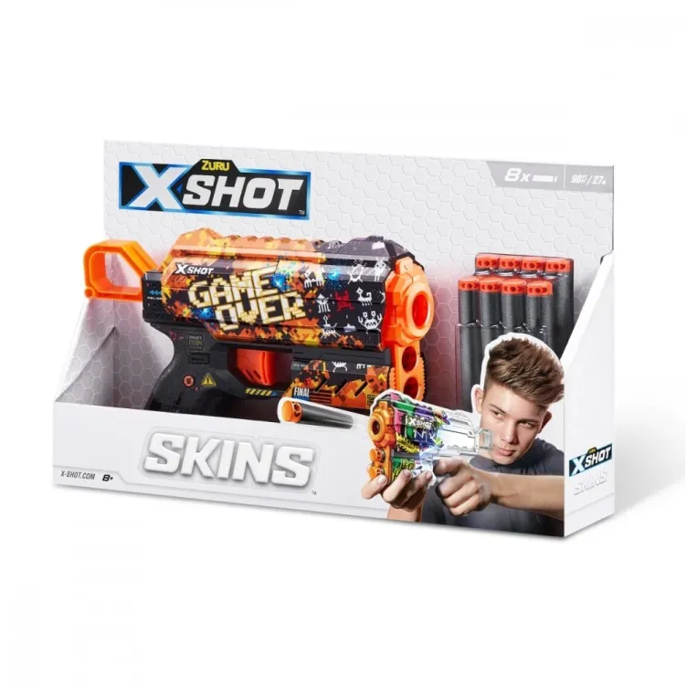 ZURU X-Shot Skins Flux blaster Game over