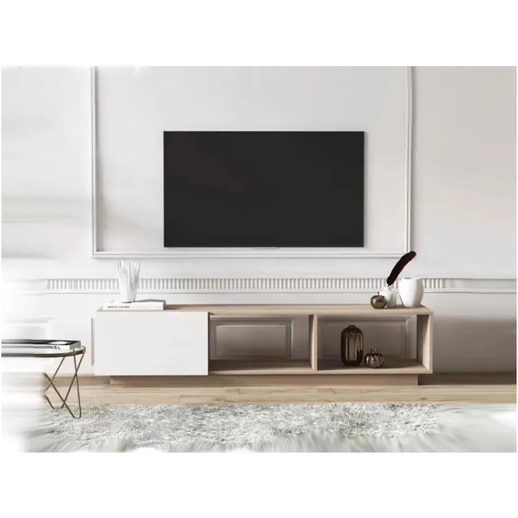 Tv komoda LEPANDO svetla sonoma-belo