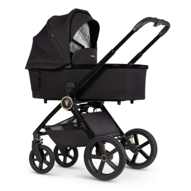 VENICCI Kolica za bebe 3u1 UPLINE all black