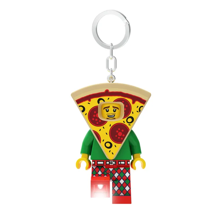 LEGO Iconic privezak za ključeve sa svetlom: Pica