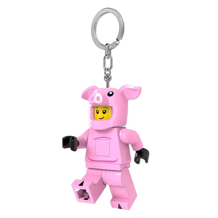 LEGO Minifigure privezak za ključeve sa svetlom: Tip u kostimu praseta