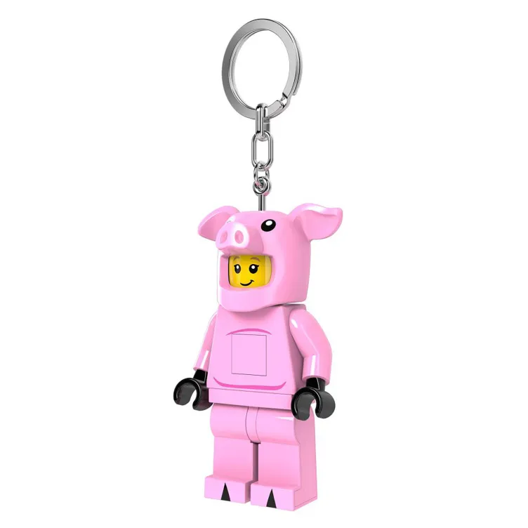 LEGO Minifigure privezak za ključeve sa svetlom: Tip u kostimu praseta