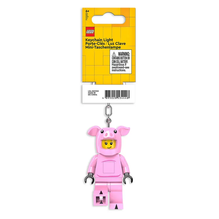 LEGO Minifigure privezak za ključeve sa svetlom: Tip u kostimu praseta