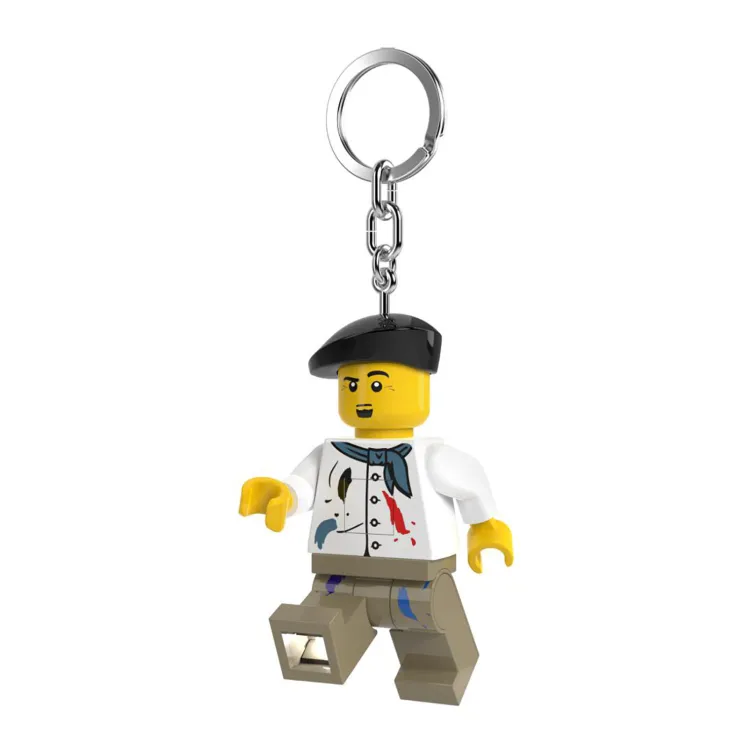 LEGO Minifigure privezak za ključeve sa svetlom: Umetnik