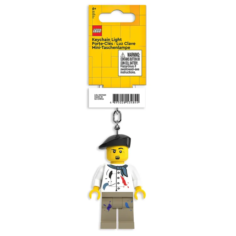 LEGO Minifigure privezak za ključeve sa svetlom: Umetnik