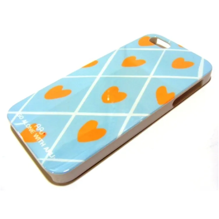 Maska Love iPhone 5 svetlo plava