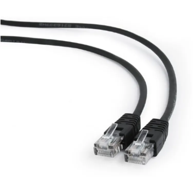 PP12-10M/BK Gembird Mrezni kabl, CAT5e UTP Patch cord 10m black