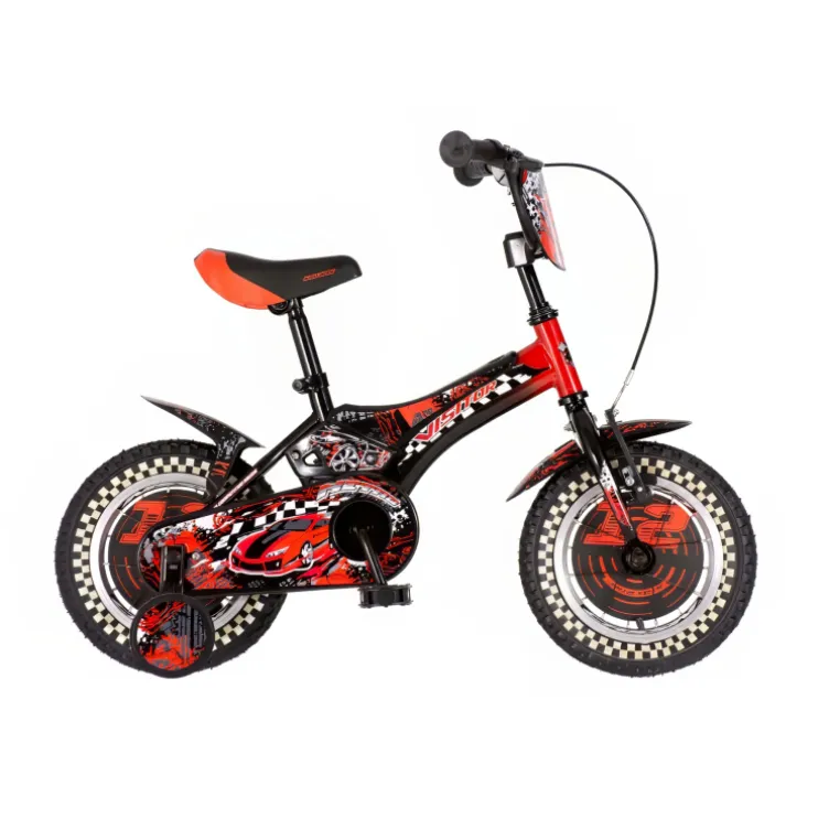 Bicikl visitor nitro 12" crno crveni