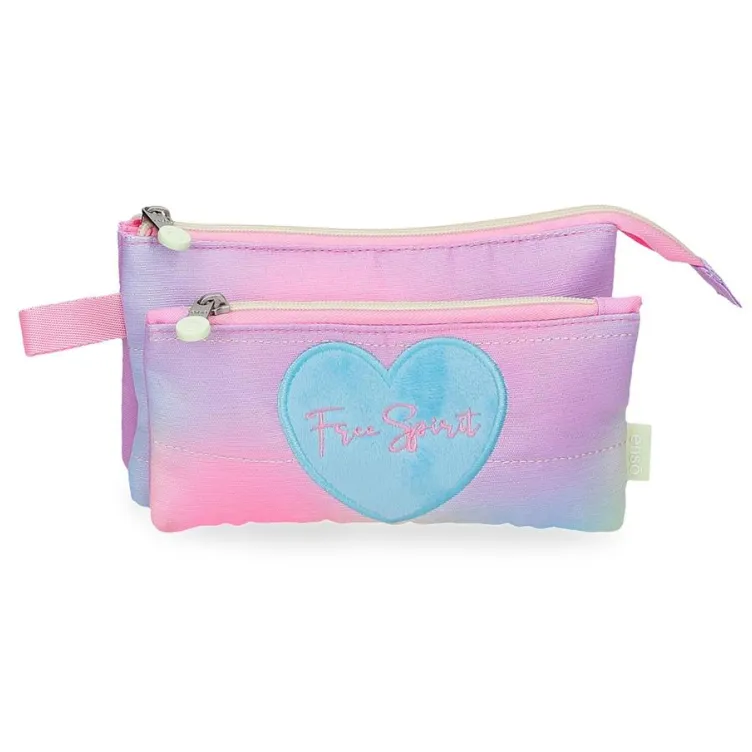 ENSO FREE SPIRIT prazna pernica sa 3 pregrade