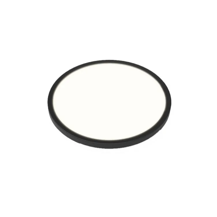 XLED LED plafonjera 15W sa crnim prstenom IP44 1200lm 4000K pozadinsko RGB svetlo ,daljinski