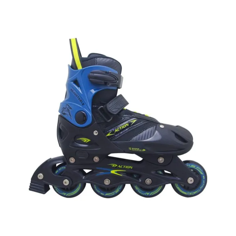 Roler xs (29-32) crno plavi pvc abec-5 pu točkići