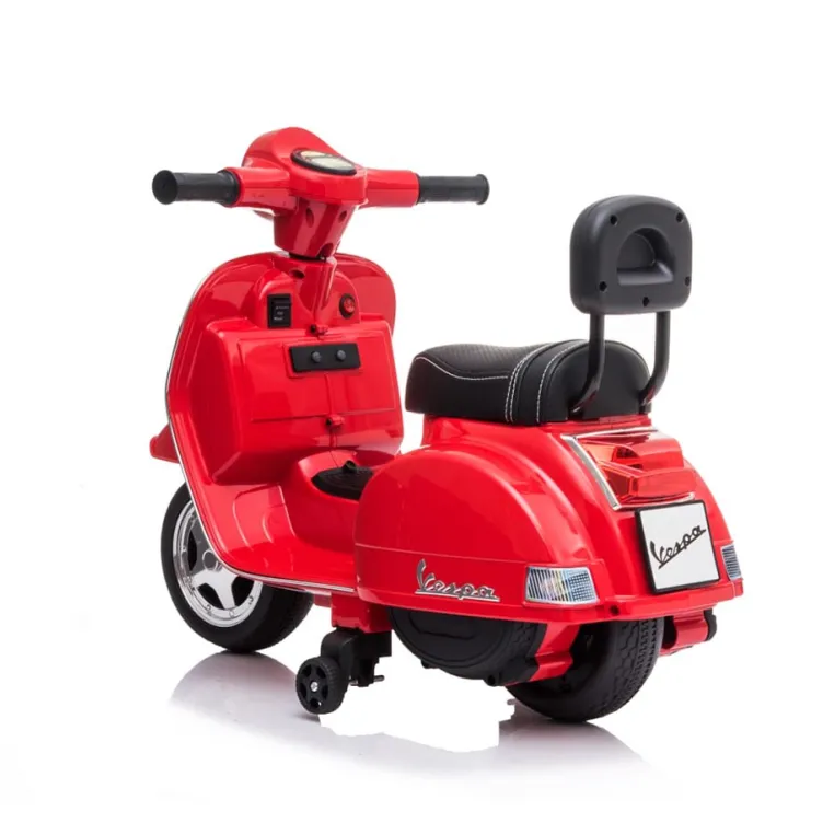 Vespa PX150 6V - Crvena - Motor na akumulator za decu