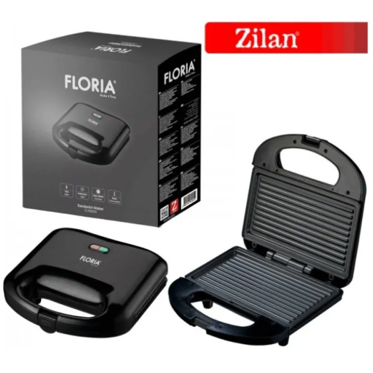 Zilan ZLN0829 BK Toster LED indikator, 750W