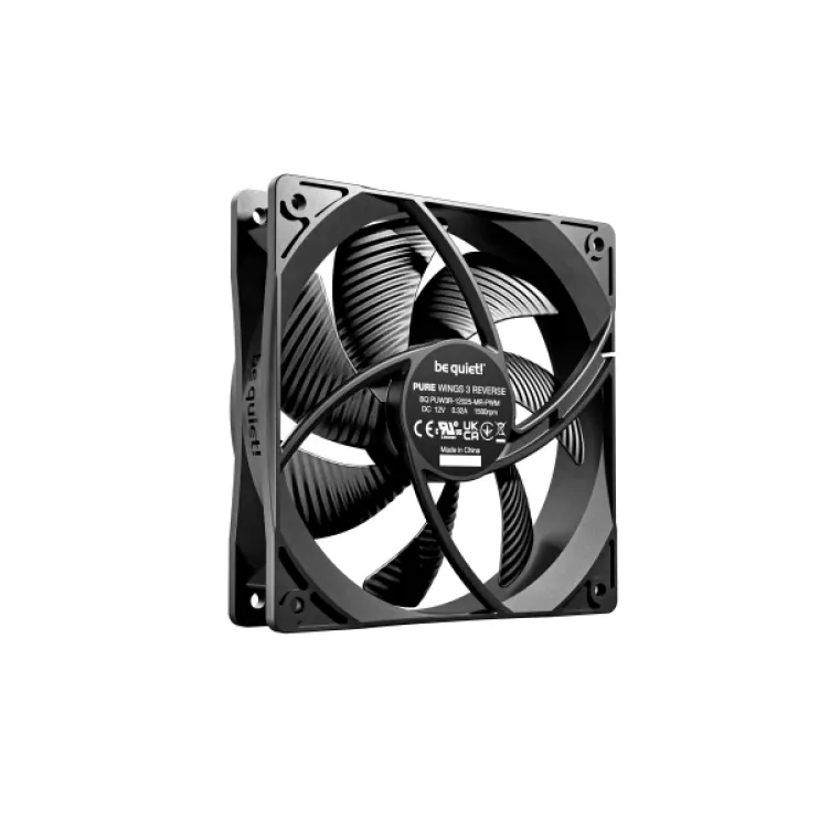 Case Cooler Be quiet Pure Wings 3 120mm PWM Reverse 3-Pack