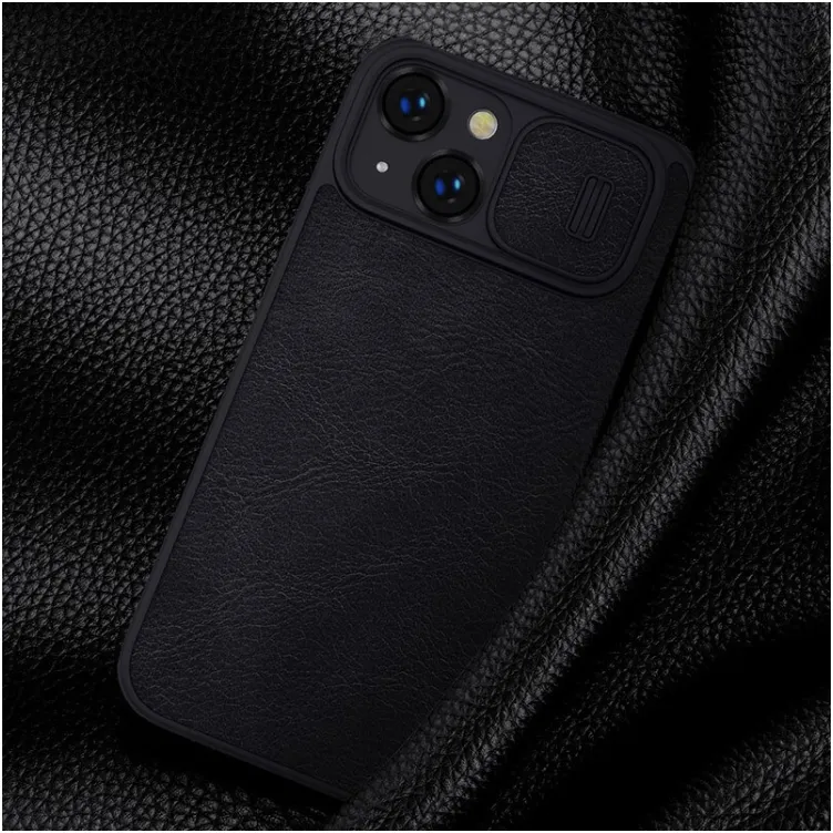 Maska na preklop Nillkin Qin Pro za iPhone 14 Plus crvena