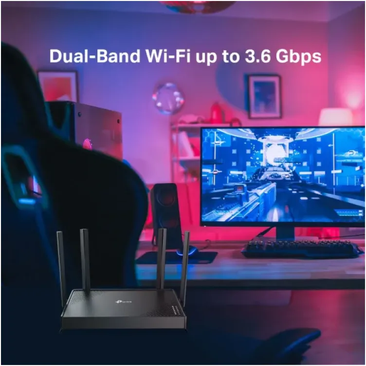 LAN Router TP-LINK Archer BE220 BE3600 WiFi7/1GWAN/4GLAN