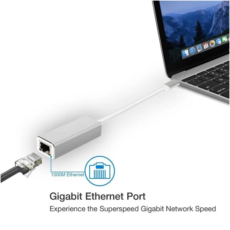 Adapter Type-C na LAN 3.0/ 1000mbps