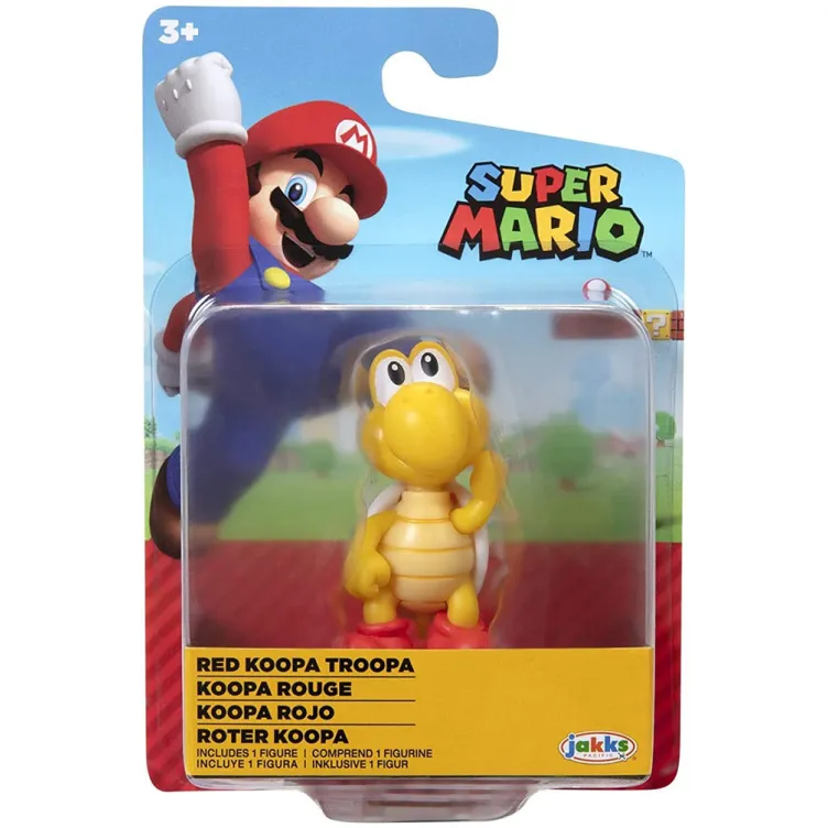 Super Mario figura 6cm Red Koopa