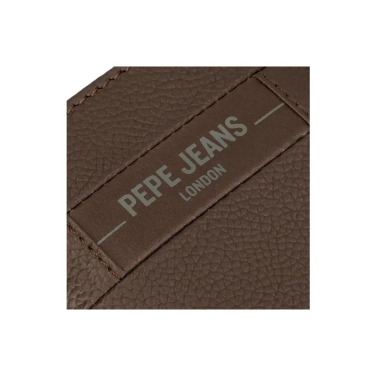 PEPE JEANS CHECKBOX muški novčanik - braon