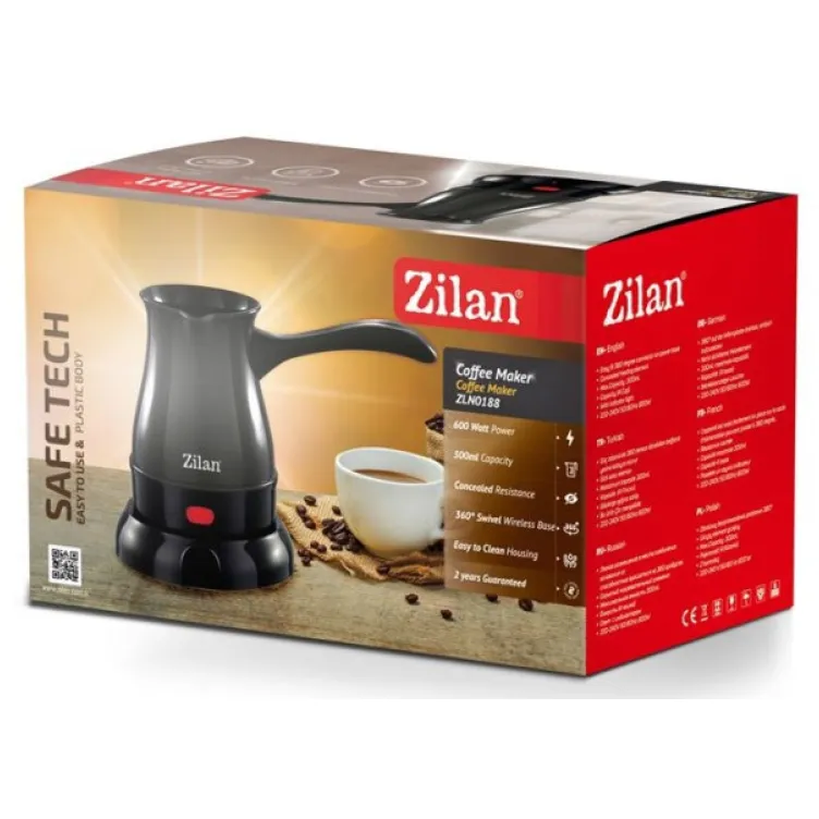 Zilan ZLN0188 BK Elektricna dzezva 300ml, 600W Crna