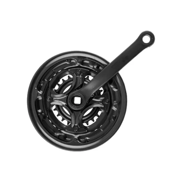 Srednji pogon mtb crni 24/32/42t 170mm