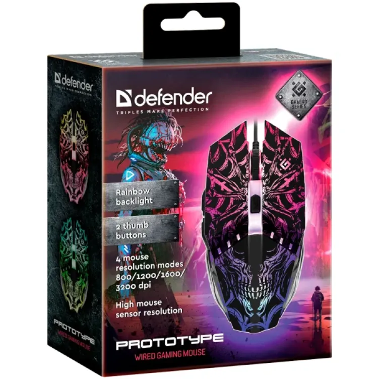 Gaming miš Defender Prototype GM-670L 3200dpi