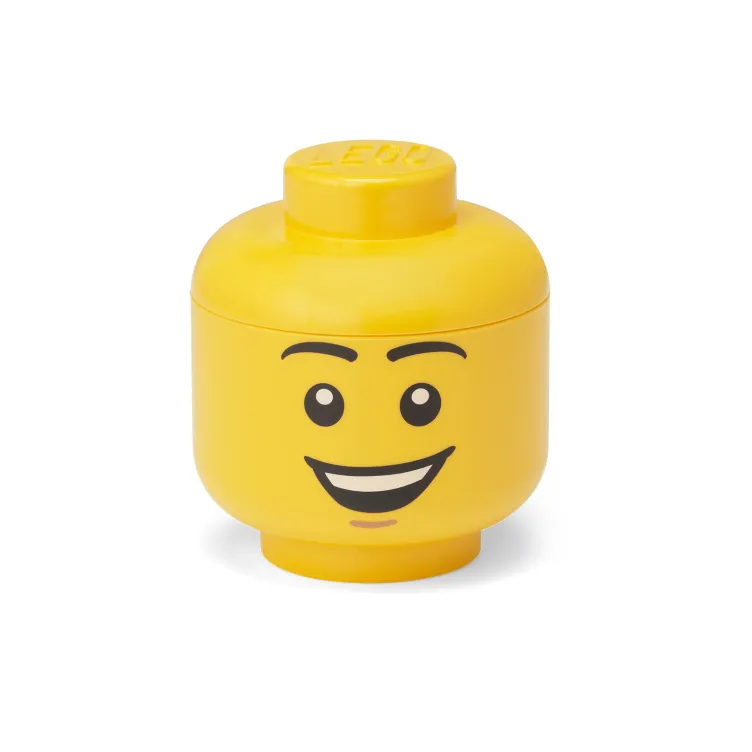 LEGO glava za odlaganje (mini): Srećni dečak
