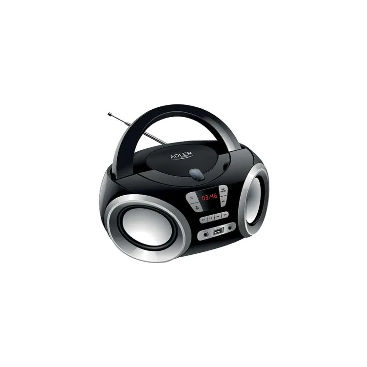 ADLER AD1181 RADIO PRENOSIVI CD BOOMBOX CRNO SILVER