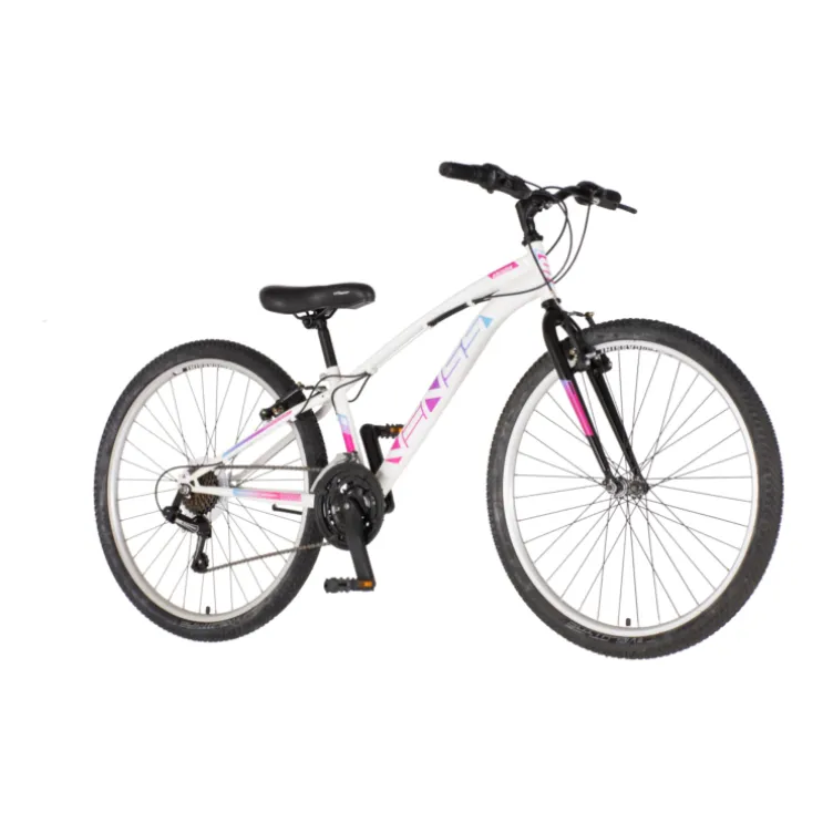 Bicikl venssini arcadia 26" belo roze