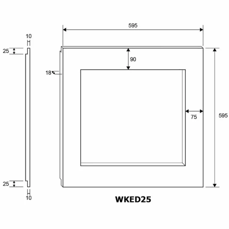 mQuvee WKED25PRP vinska vitrina