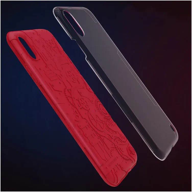 Nillkin Machinery za iPhone XS Max plavi