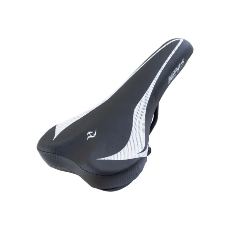 Sedlo mtb crno belo carbon high end 270x155mm
