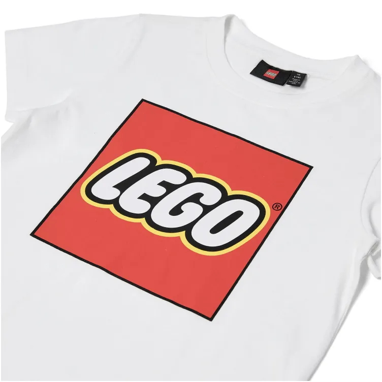 LEGO Iconic majica kratkih rukava, bela - 116