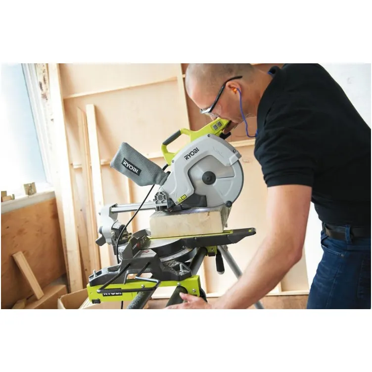 Električna stona potezno – nagibna testera (ger mašina), 2000W - RYOBI EMS254L