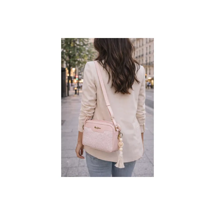 PEPE JEANS CLARA ženska torba na rame - pink