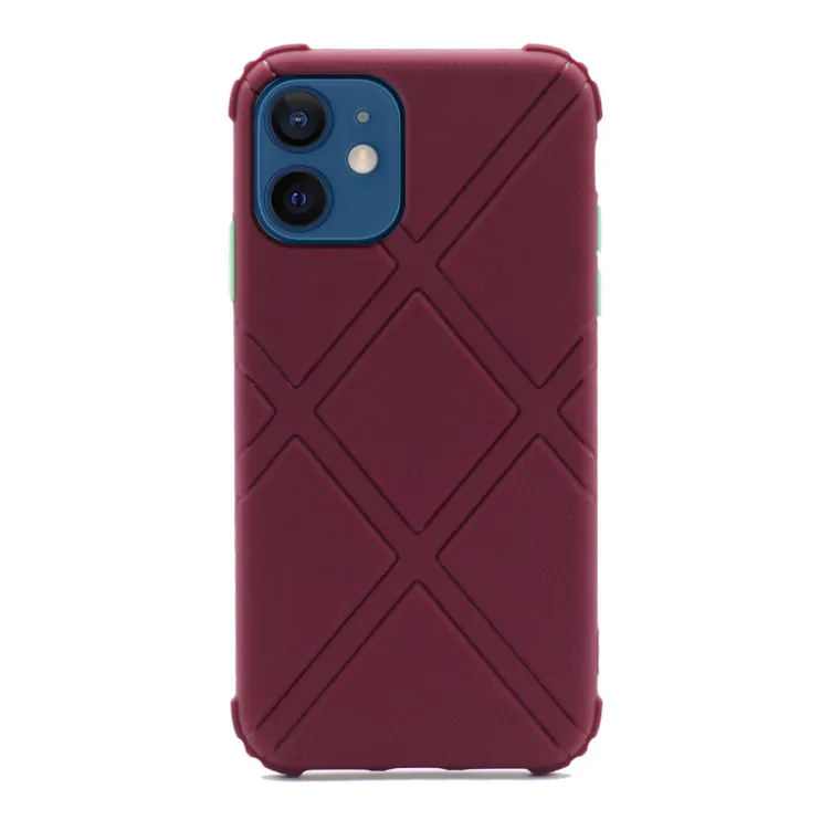 Maska Shield za iPhone 12 mini bordo