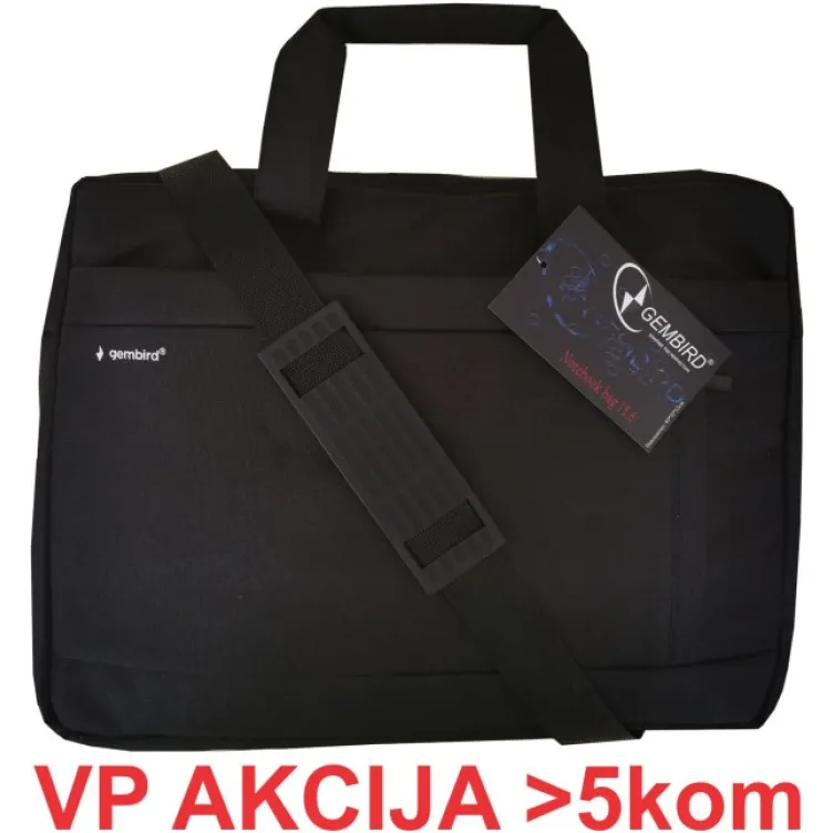 NCC-15-03 ** Gembird Notebook torba 15.6 43*31*10cm, sa duplom pregradom (765)