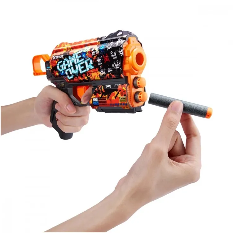 ZURU X-Shot Skins Flux blaster Game over